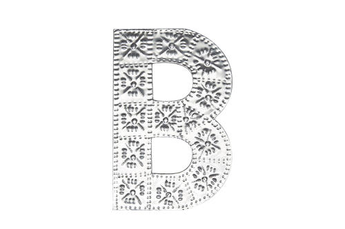 20cm A-Z Aluminium Letters