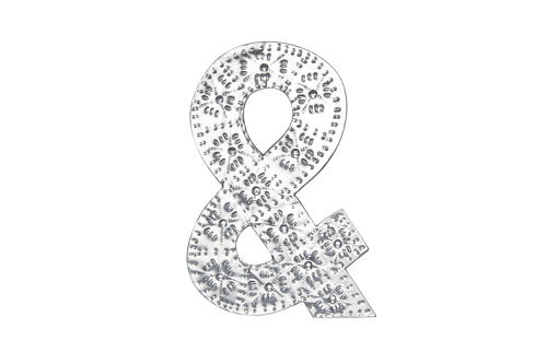 20cm A-Z Aluminium Letters