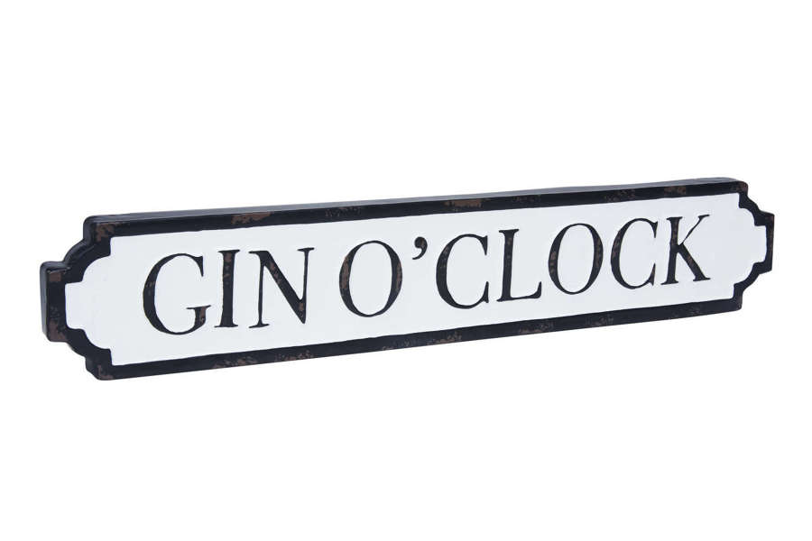 Metal Road Signs - Gin O clock