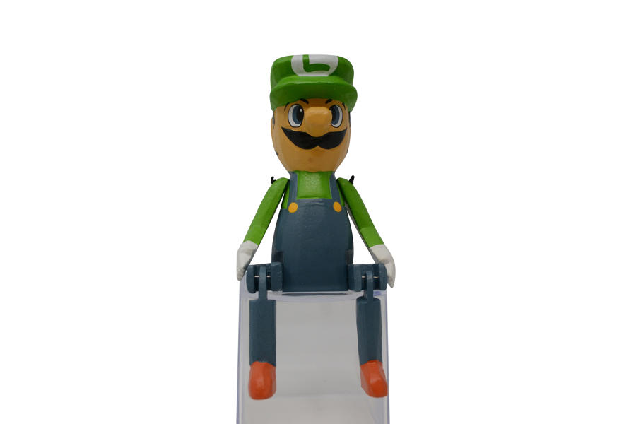 Sitting Luigi Character 15cm