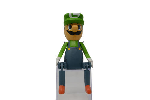 Sitting Luigi Character 15cm