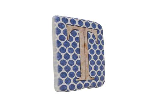 Resin Alphabet Coasters