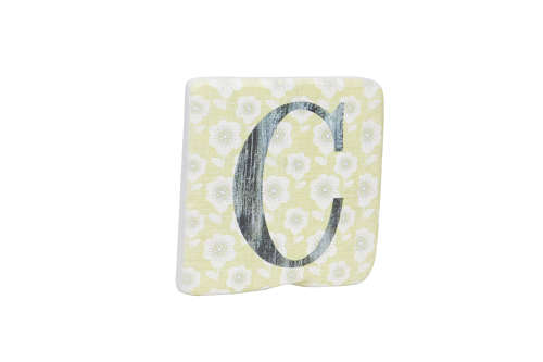 Resin Alphabet Coasters
