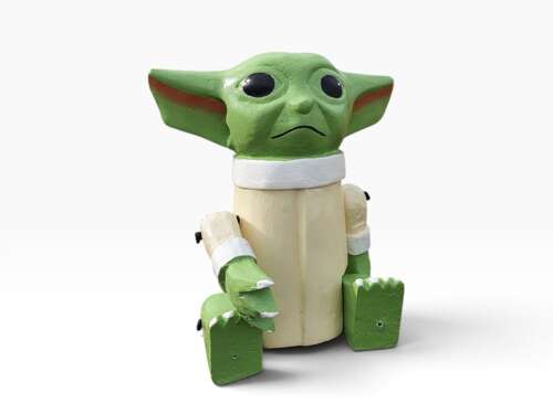 15cm Sitting Yoda Character