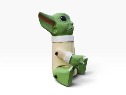 15cm Sitting Yoda Character