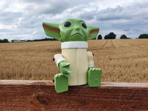15cm Sitting Yoda Character