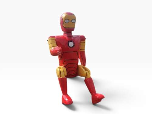 15cm Sitting Iron Man