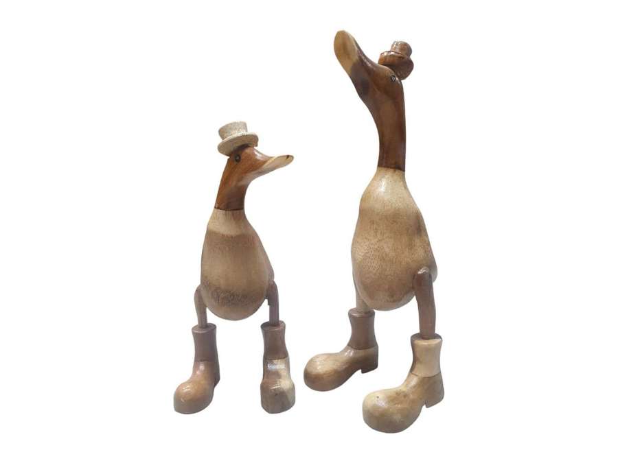 Hat and Boot Ducks - two sizes